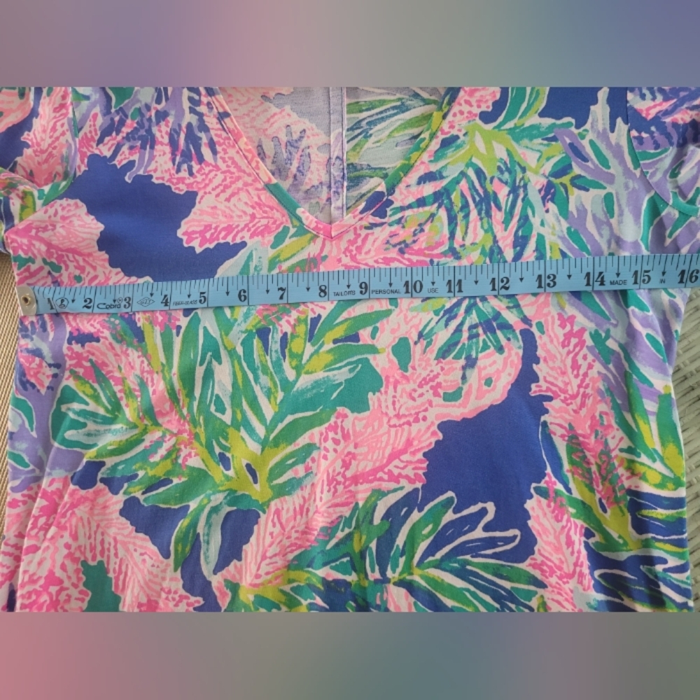 Lilly Pulitzer BEACON T-SHIRT DRESS, XS - Picture 4 of 6